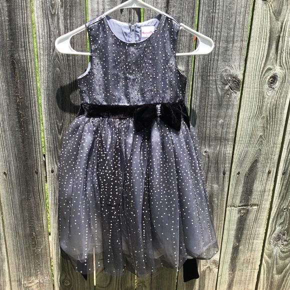 Nannette Kids Holiday Dress with Black Shrug - Picture 2 of 7